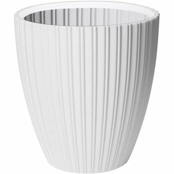 Dekorative Pongponger Garden ID Fancy Hvit Polyetylen 40 x 42 cm