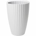 Miniatyrbilde 1 av 3: Dekorative Pongponger Garden ID Fancy Hvit Polyetylen 40 x 58 cm