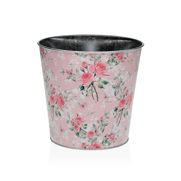 Planter Versa XL Rosa Metall Minimalistisk 16,5 cm