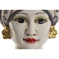 Miniatyrbillede 3 af 4: Urtepotte Home ESPRIT Blå Hvid Gylden Porcelæn 15 x 15 x 26 cm (2 enheder)