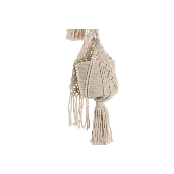 Urtepotte Home ESPRIT Bomuld Træ Urban 46 x 2 x 93 cm