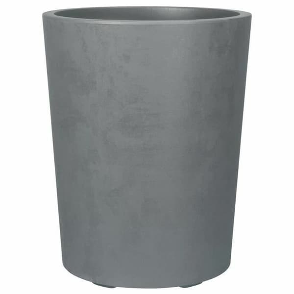 Urtepotte Deroma Grå Plastik Cirkulær Cylinder