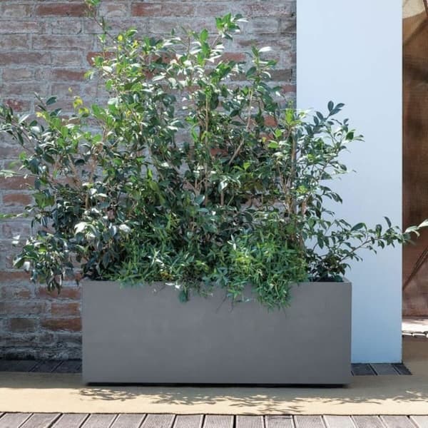 Selvvannende planter Deroma Grå 99 cm Plast Rektangulær