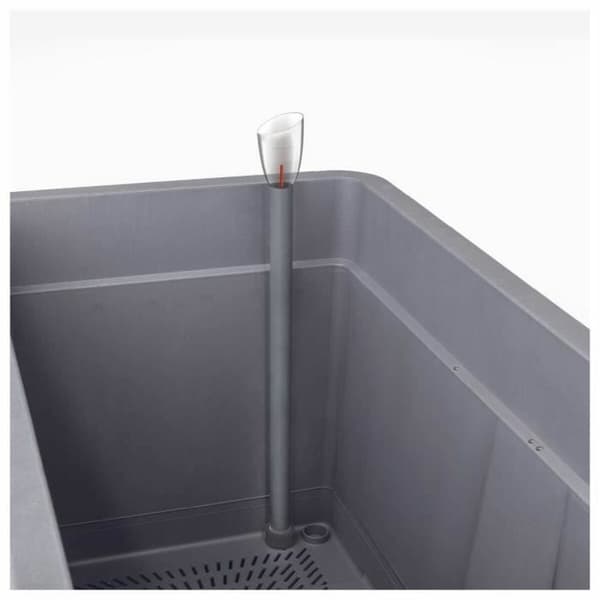 Selvvannende planter Deroma Perle 78 x 38 x 39 cm Plast Rektangulær Ø 78 cm