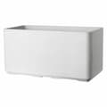 Miniatyrbilde 1 av 5: Selvvannende planter Deroma Perle 78 x 38 x 39 cm Plast Rektangulær Ø 78 cm
