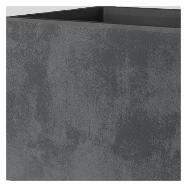 Selvvannende planter Deroma Antrasitt 79 cm Plast Rektangulær