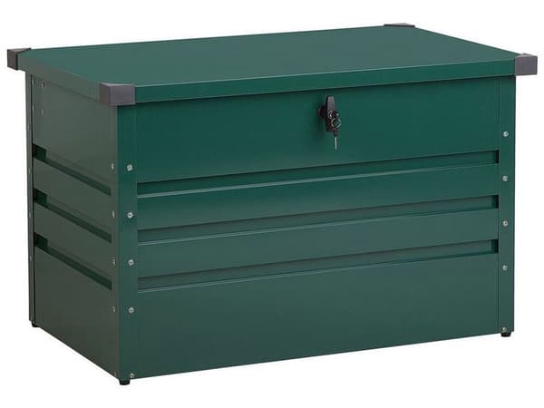 CEBROSA Puutarhalaatikko Metallinen 100 cm 62 cm Tummanvihreä Lumarko!