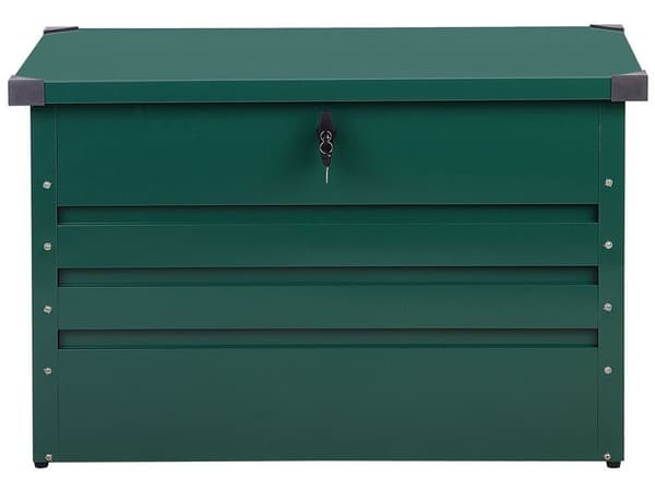 CEBROSA Puutarhalaatikko Metallinen 100 cm 62 cm Tummanvihreä Lumarko!