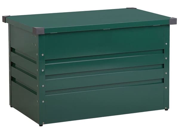 CEBROSA Puutarhalaatikko Metallinen 100 cm 62 cm Tummanvihreä Lumarko!