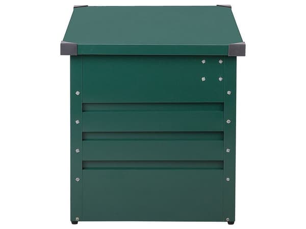 CEBROSA Puutarhalaatikko Metallinen 100 cm 62 cm Tummanvihreä Lumarko!