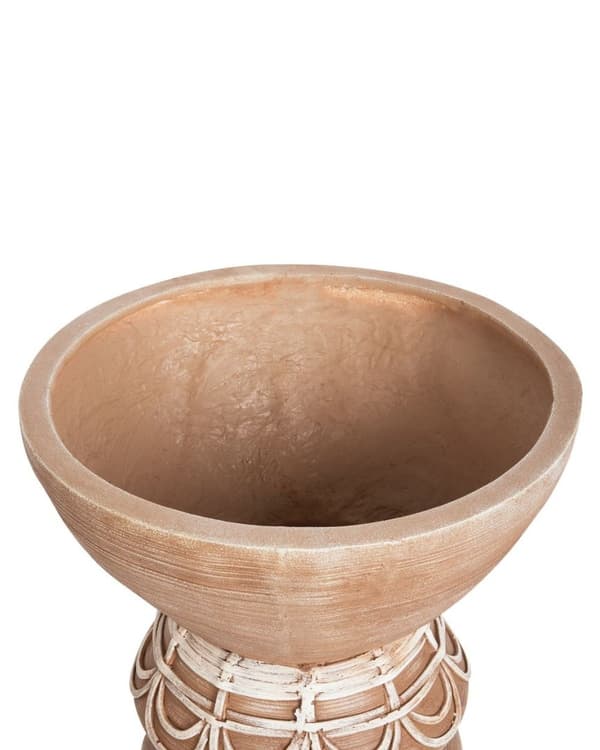 DISPORUM Keramik urtepotte 29 cm Lysebrun Lumarko!
