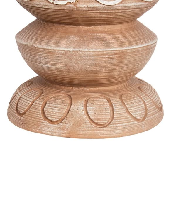 DISPORUM Keramik urtepotte 29 cm Lysebrun Lumarko!