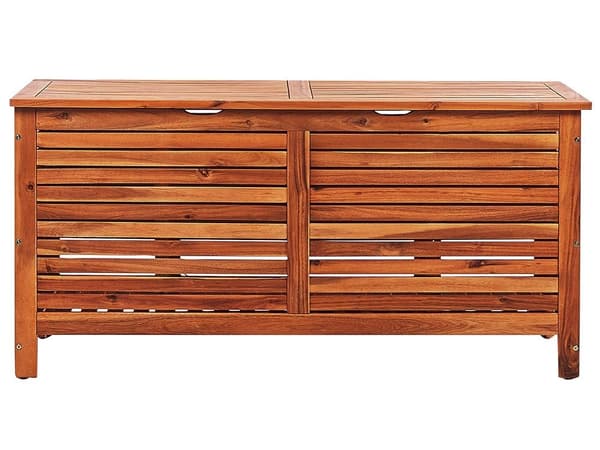 RIVIERA havekasse akacietræ 130 cm 48 cm brun Lumarko!