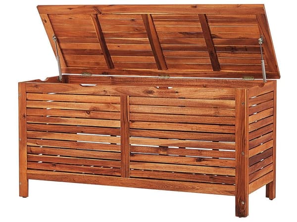 RIVIERA havekasse akacietræ 130 cm 48 cm brun Lumarko!