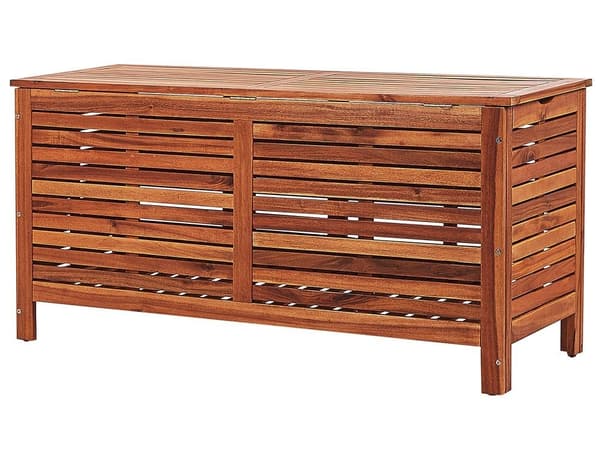 RIVIERA havekasse akacietræ 130 cm 48 cm brun Lumarko!