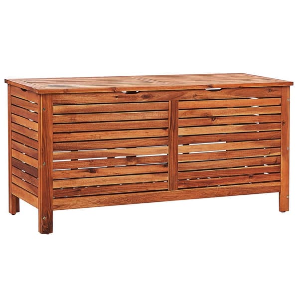 RIVIERA havekasse akacietræ 130 cm 48 cm brun Lumarko!