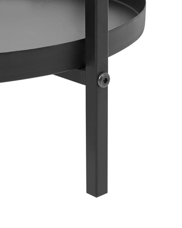 TAMARIX Metallinen kukkateline 35 cm Musta Lumarko!