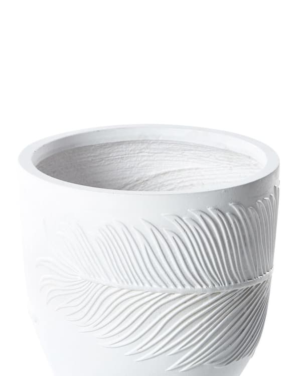 FTERO Keramik urtepotte 35 cm Off-white Lumarko!