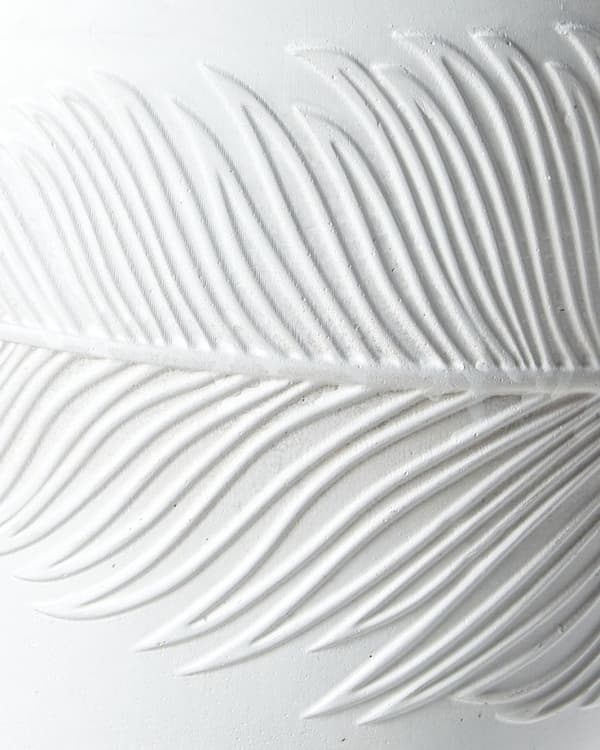 FTERO Keramik urtepotte 35 cm Off-white Lumarko!