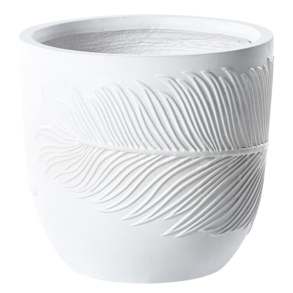 FTERO Keramik urtepotte 35 cm Off-white Lumarko!