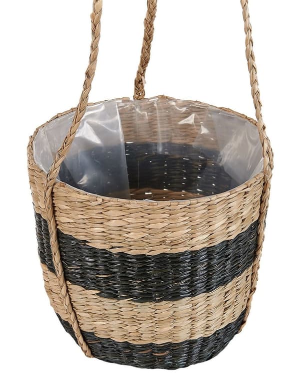 RUFFE Punottu kukkaruukku 18 cm Natural Lumarko!