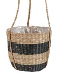 Pikkukuva 4 / 7: RUFFE Punottu kukkaruukku 18 cm Natural Lumarko!