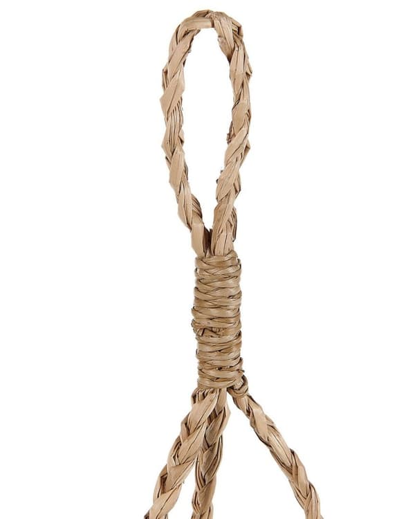 RUFFE Punottu kukkaruukku 18 cm Natural Lumarko!