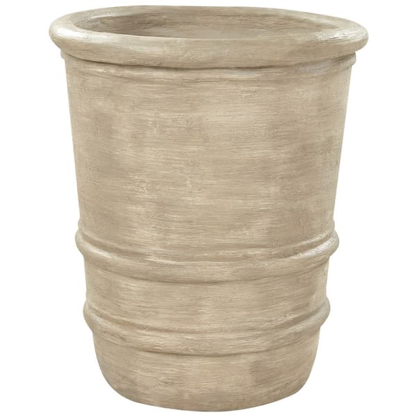 LILIUM Keramik blomkruka 43 cm Beige Lumarko!