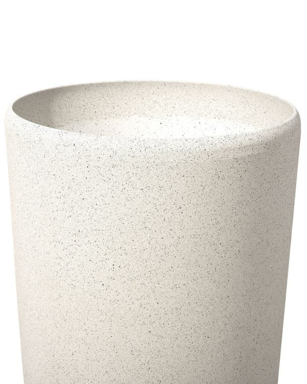2 kukkaruukun setti 23 x 23 x 42 cm beige ABDERA Lumarko!