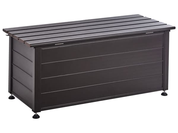 CAMPALTO Puutarhalaatikko Metallinen 113 cm 50 cm Tummanruskea Lumarko!