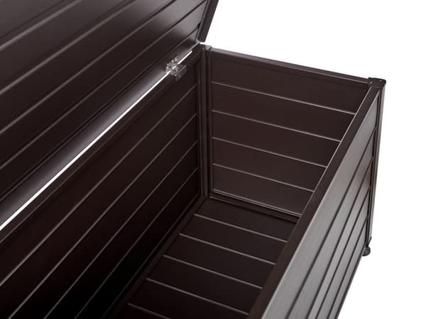 CAMPALTO Puutarhalaatikko Metallinen 113 cm 50 cm Tummanruskea Lumarko!