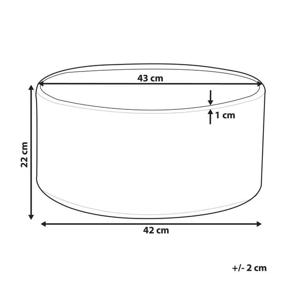 VALTA Kukkaruukkukivi 43 cm Valkoinen Lumarko!