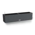 Miniatyrbillede 1 af 3: Jardiniere - Balconera stuga 80 - Komplett kit - Granit - 12L - LECHUZA