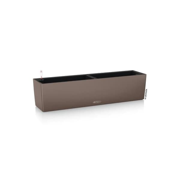 Jardiniere - Balconera färg 80 - Komplett kit - Muskotnöt - 12 L - LECHUZA
