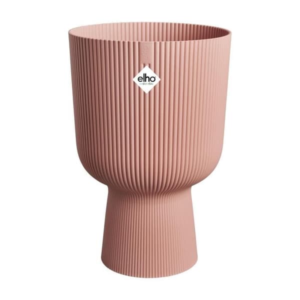 Blomkruka - Elho - Vibes Fold Coupe - Rosa - L 30 x B 29,5 x H 45 cm - Inomhus - 100% återvunnen