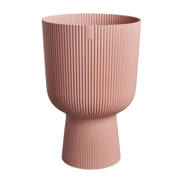 Blomkruka - Elho - Vibes Fold Coupe - Rosa - L 30 x B 29,5 x H 45 cm - Inomhus - 100% återvunnen