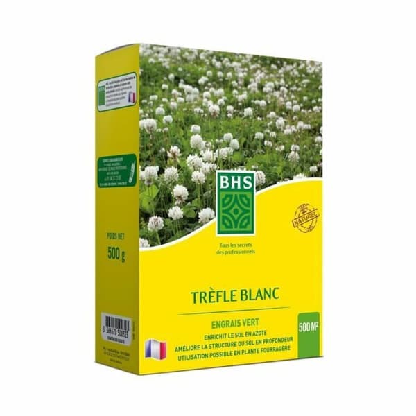 Frø BHS Trèfle Blanc 500 g