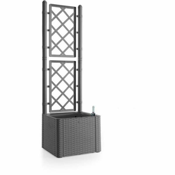 Kruka Stefanplast Deluxe 43 x 43 x 142 cm Grå