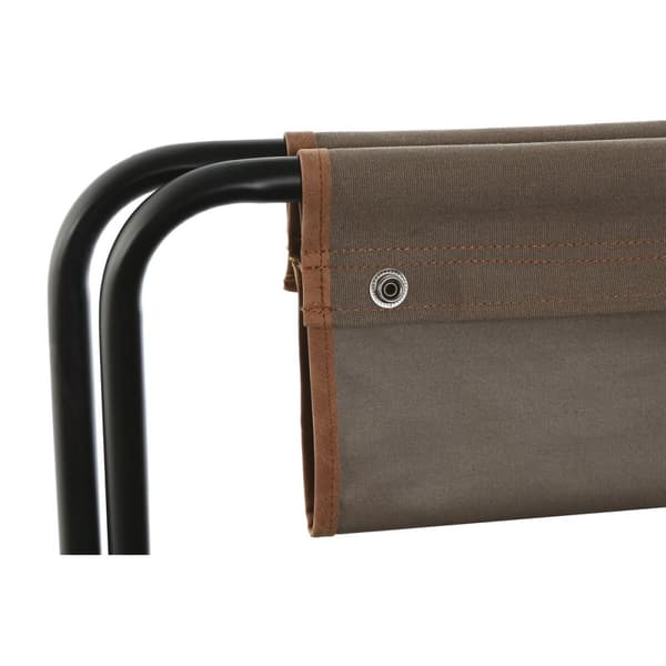 Kit med verktygssats för trädgårdsarbete Home ESPRIT Brun Polyester Aluminium 7 Delar