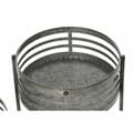 Miniatyrbillede 2 af 4: Urtepotte DKD Home Decor 3-i-1 Grå Metal Jern Loft (47 x 35 x 72 cm)