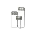 Miniatyrbillede 1 af 4: Urtepotte DKD Home Decor 3-i-1 Grå Metal Jern Loft (47 x 35 x 72 cm)