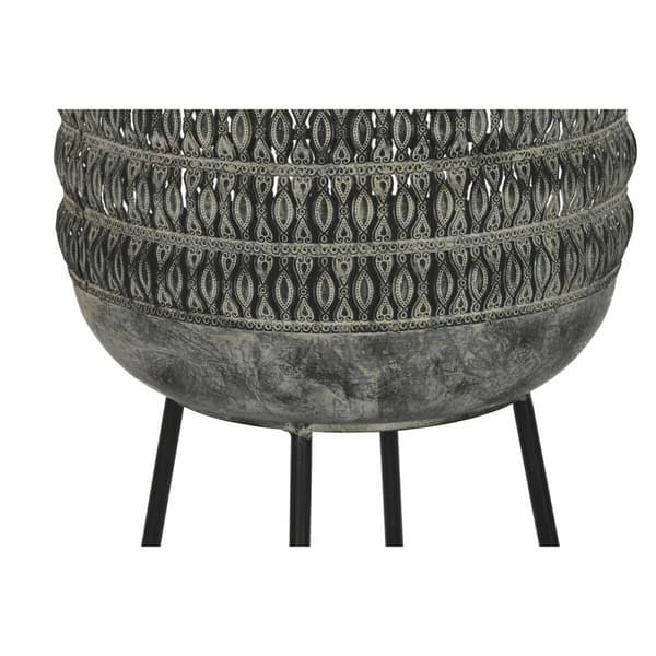 Sæt af planteredskaber DKD Home Decor Brugt 32 x 32 x 84 cm Metal (2 enheder)