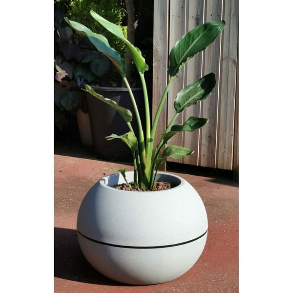 Urtepotte Riviera D40 Krogla Sten Granit Ø 40 cm