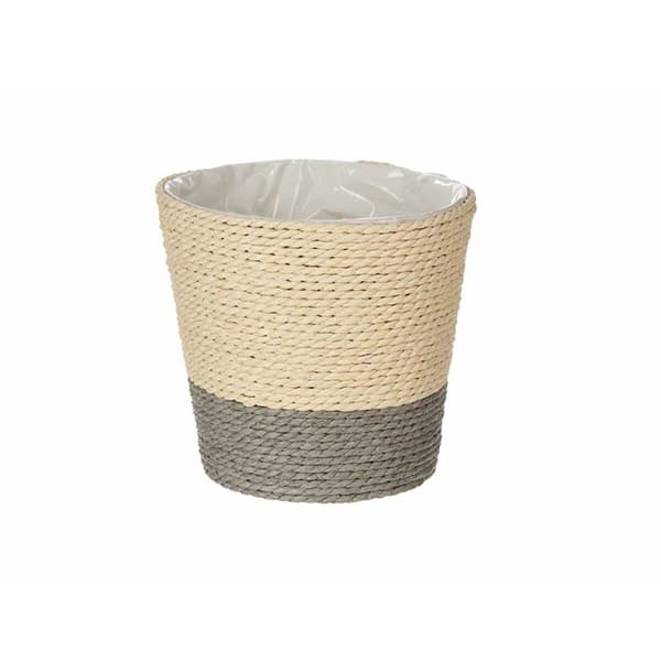 Urtepotte Ibergarden 86442 Grå Tov Plastik 14 x 12,5 x 14 cm (24 enheder)