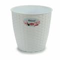 Miniatyrbillede 2 af 3: Urtepotte Stefanplast Hvid Plastik 19 x 17,5 x 19 cm (12 enheder)