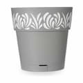 Miniatyrbillede 3 af 3: Selvvandende pot Stefanplast Gaia Grå Plastik 29 x 29 x 29 cm (6 enheder)