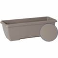 Miniatyrbillede 2 af 4: Urtepotte Garden ID Teramo Grå Taupe 60 cm