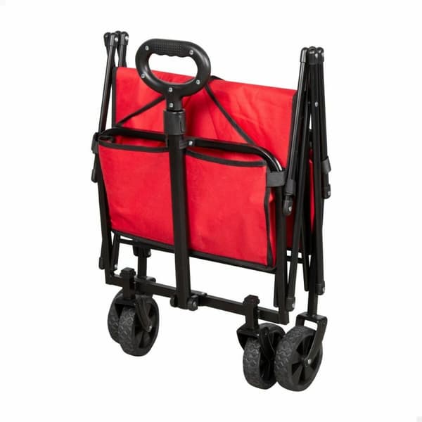 Multifunktionel vogn Aktive Rød 65 x 40 x 48 cm Foldbar Strand