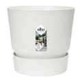Miniatyrbillede 2 af 6: Urtepotte Elho Greenville Cirkulær Hvid Plastik (Ø 29,5 x 27,8 cm)