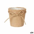 Pikkukuva 1 / 2: Kasvit Ibergarden WY18-72 Ruskea Kangas Köysi Muovinen Lasso 11 x 10,5 x 11 cm (24 osaa)